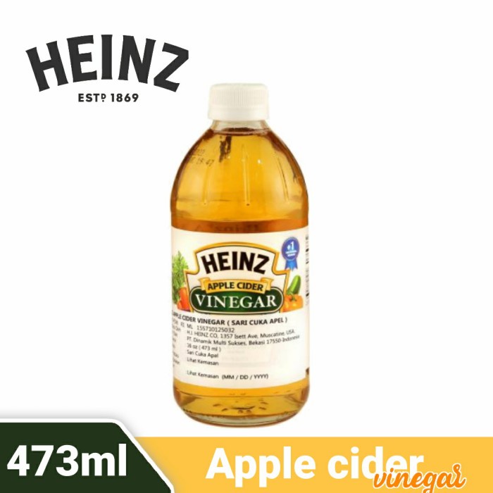 

Heinz Cider Vinegar - Cuka Apel - 473 ml