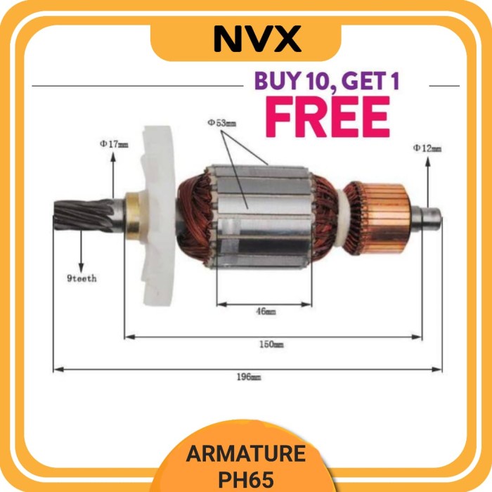 Promo Armature Dzg15 , Azg15 , Ph65