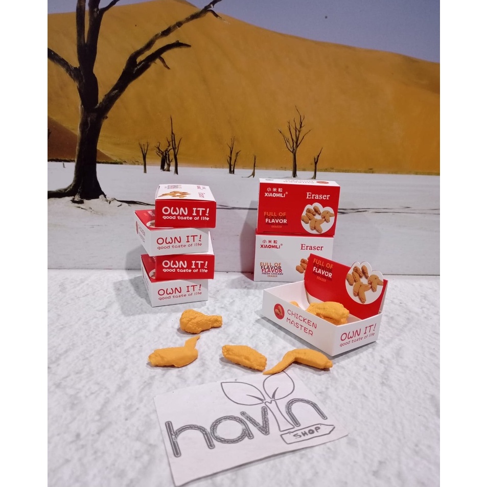 

Serbu sekarang STIP PENGHAPUS ERASER motif AYAM GORENG