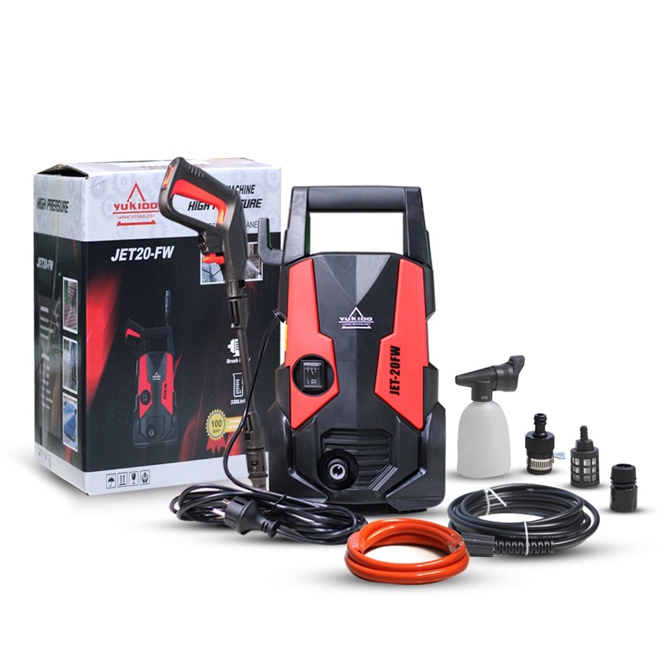 Stok Terbaru.. Yukido mesin steam 900 Watt jet cleaner high preasure wahsher Yukido mesin cuci mobil
