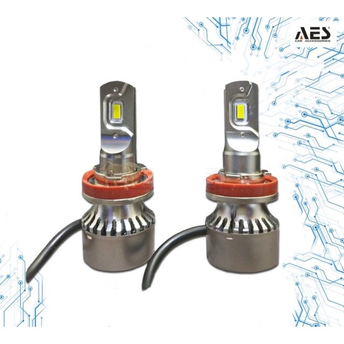 LAMPU LED TURBO HIR2 9012 MERK AES terbaik