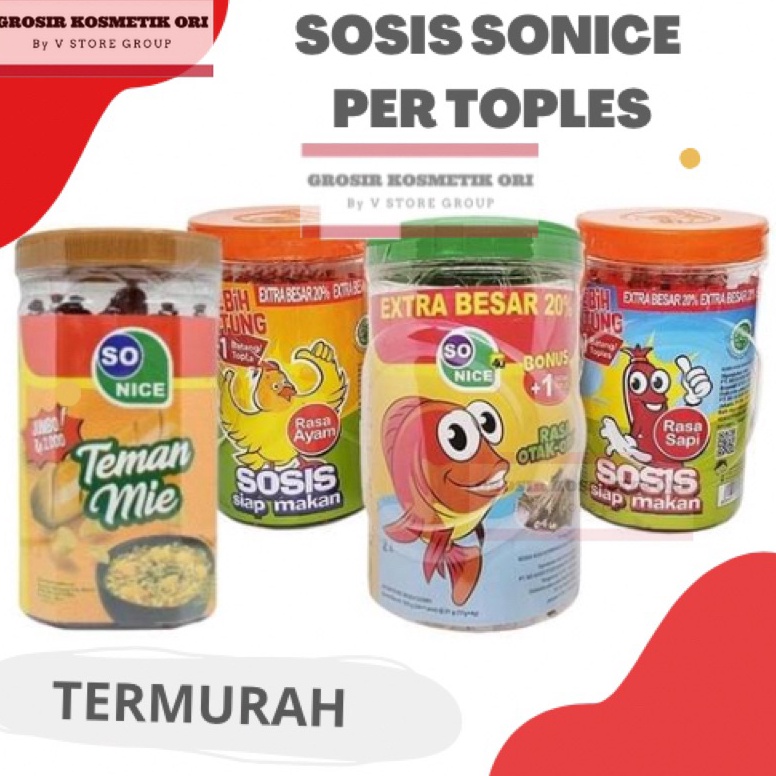 

JFCS7324 (PER TOPLES) SOSIS SO NICE AYAM / SAPI / OTAK-OTAK / TEMAN MIE ISI17