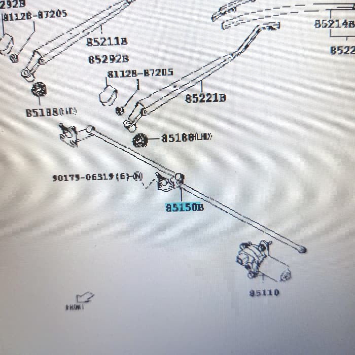Link Wiper Kijang Innova 2004-2014 Original terbaik