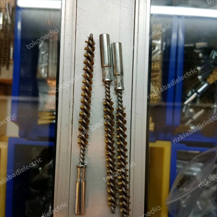 Sikat pipa bahan kuningan 6 mm