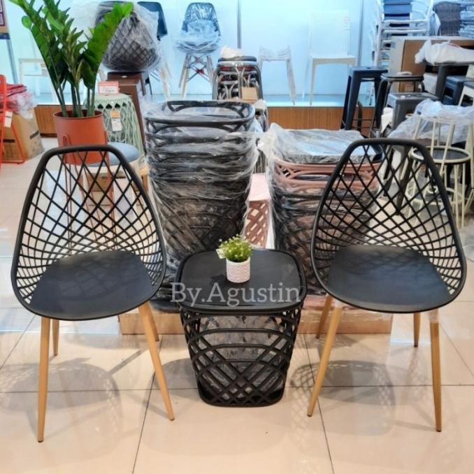 Harmon Kursi Set Informa/Kursi Teras Set Minimalis Wendraraditya