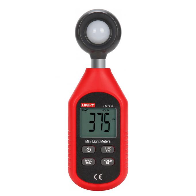 langsung order saja] UNI-T LUX METER/ ALAT UKUR INTENSITAS KEKUATAN CAHAYA UT383 / UT-383