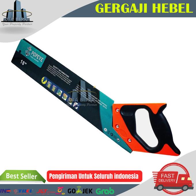 best produk] GERGAJI HEBEL 18" / GERGAJI BATA RINGAN 18" MERK POPEYE