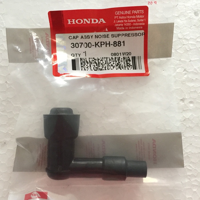 Cop Busi Tutup Busi KARISMA REVO SUPRA X 125 ORI AHM 30700KPH881 ORIGINAL