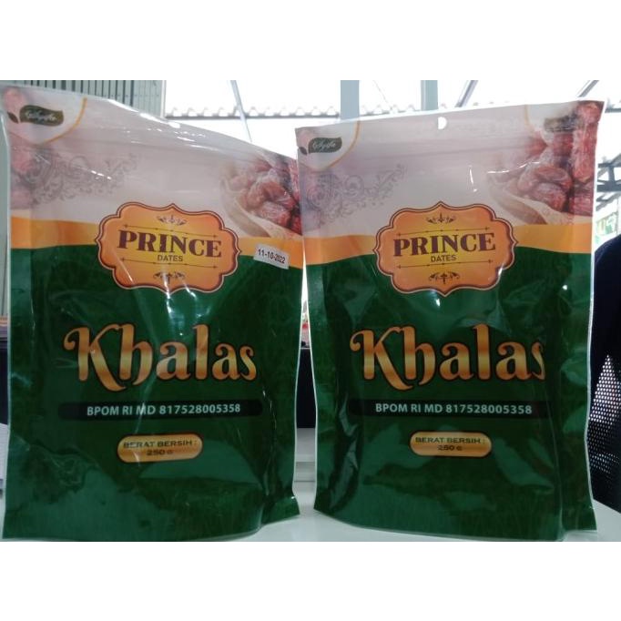 

@@@@] Kurma Khalas Prince Dates 250gr Pouch Syifa