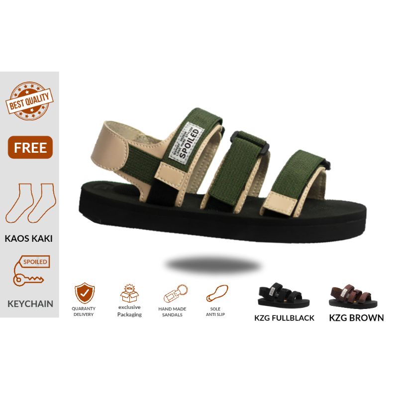 SPOILED - KZG 001 - sandal gunung wanita Korea sandal traveling wanita sandal gunung wanita sandal g