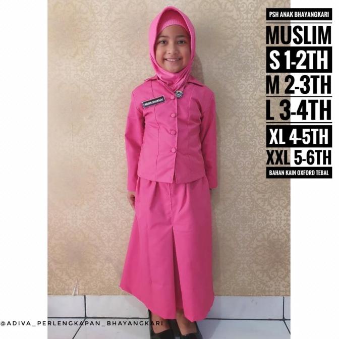 BAJU PSH BHAYANGKARI ANAK MUSLIM