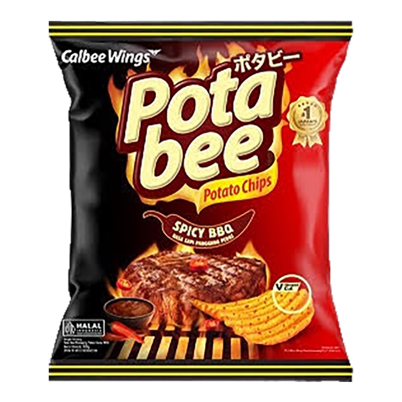 

POTABEE Potato Chips Spicy Barbeque 68 g