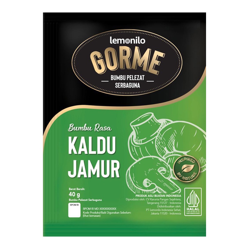 

Lemonilo Gorme Bumbu Rasa Kaldu Jamur 40 g