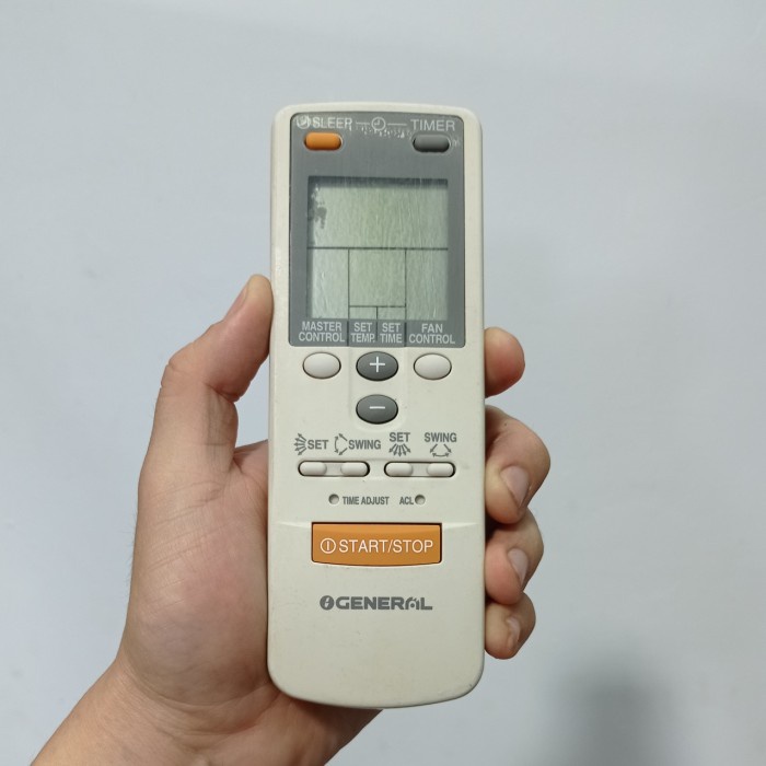 Remot Remote AC Original General Double Swing AR-JW2