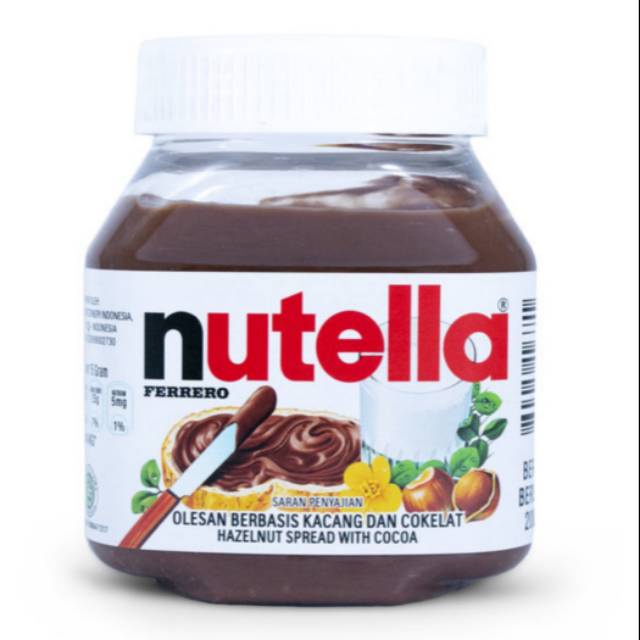 

Nutella Hazelnut Spread With Cocoa 200Gr - Selai Coklat Hazelnut