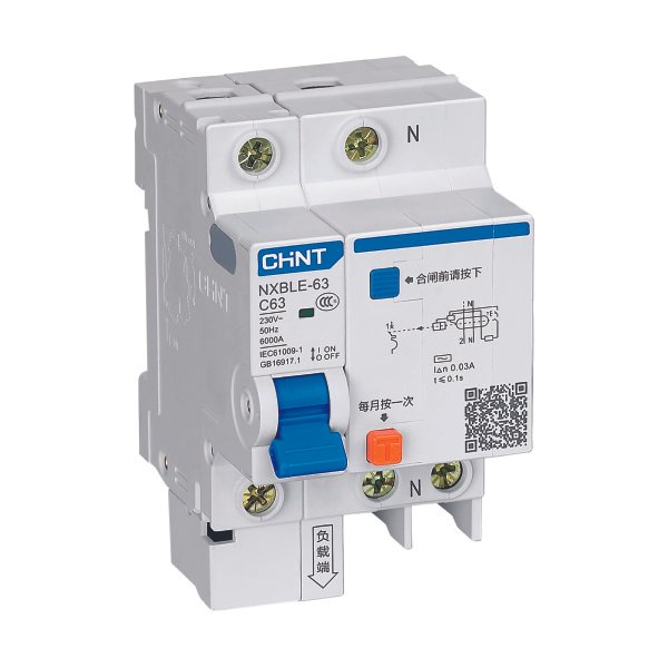 RCBO CHINT ELCB MCB DZ47LE-32 1P N 6kA 6-32A