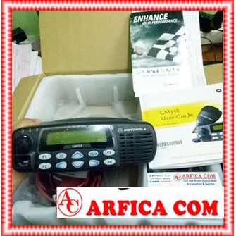 RADIO RIG MOTOROLA GM 338 VHF 25 WATT MURAH