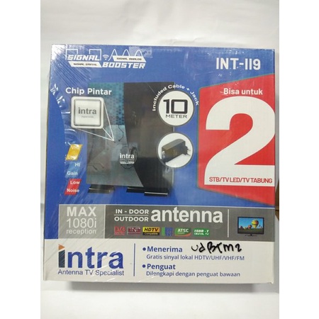 GARANSI Antena digital intra INT 119 for set top box STB TV