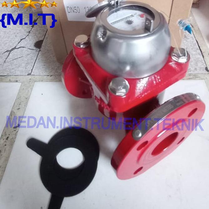 Flow Meter Limbah  2 Inch - Water Meter Limbah 50Mm