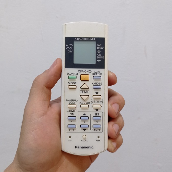 Remote Remot AC Original Panasonic 4199 CS-C7PKP/NKP C9PKP/NKP C12PKP/NKP C18PKP/NKP C24PKP/NKP