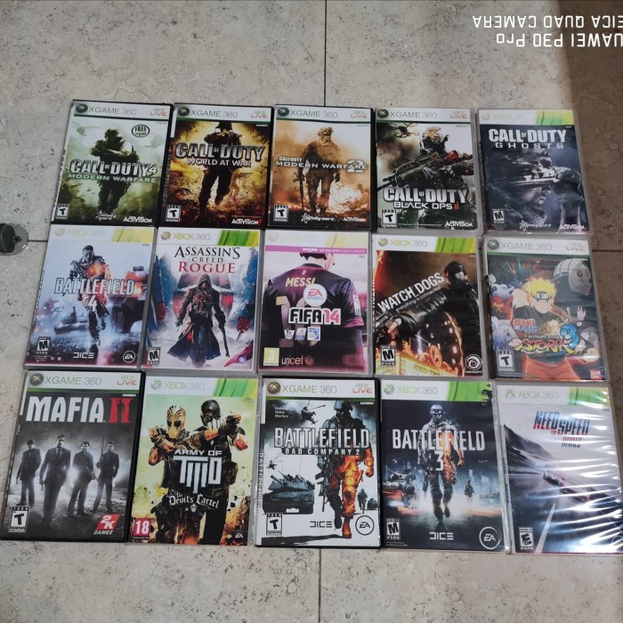 Jual Kaset Xbox 360 Copyan
