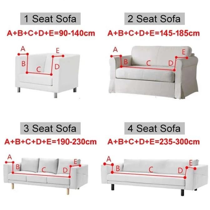Promo|New|Terbaru Cover Sofa L Shaped Siku Sudut Sarung Sofa Stretch Tokomellyana