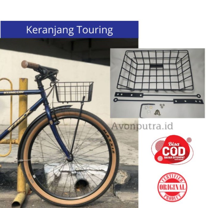 PROMO Kranjang Keranjang touring sepeda Mtb Sepeda lipat seli polygon