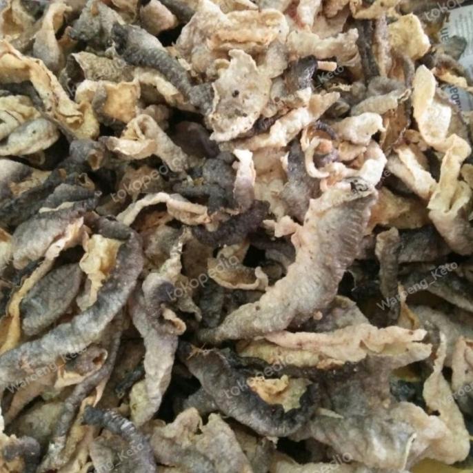 

Kerupuk Kulit Ikan Mentah - Rambak Ikan Salmon dan Ikan Patin Mentah