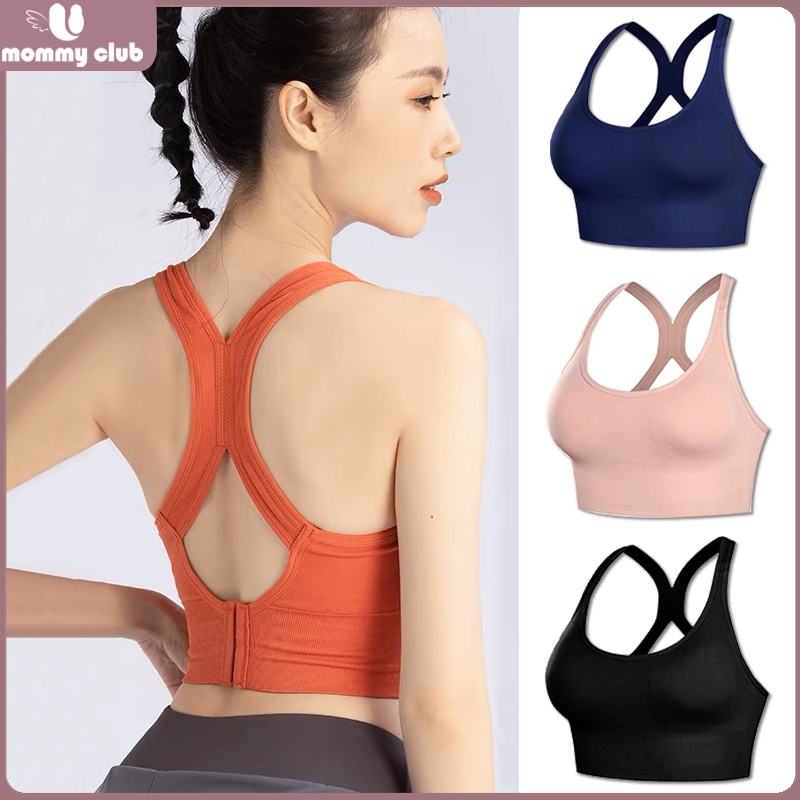 Jumbo Push Up Sport Bra Tanpa Kawat Bra Olahraga Wanita  BH Gym 2021