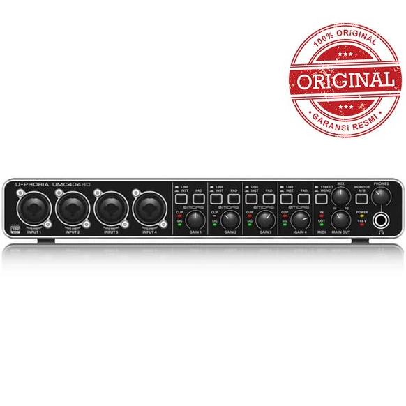 Soundcard Behringer UMC404HD UMC-404HD UMC 404HD UMC 404 HD
