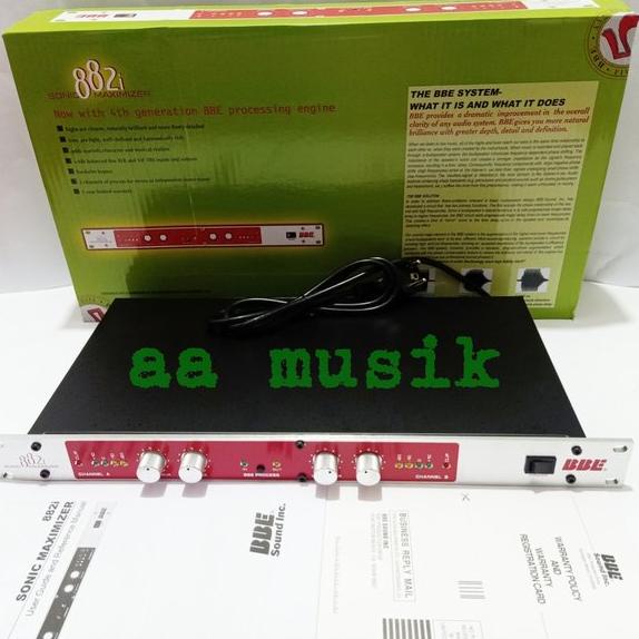 PROSESSOR VOCAL BBE 882i SONIC MAXIMIZER KUALITAS ORI