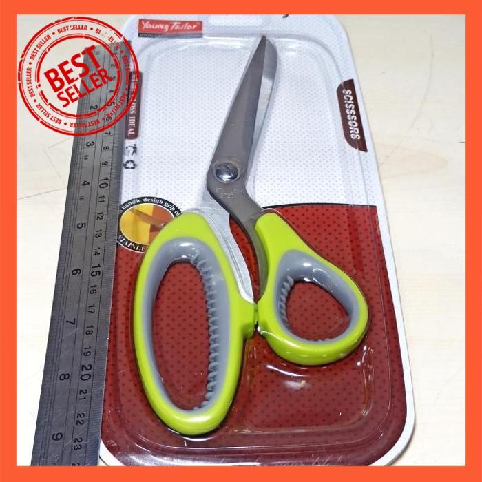 

GUNTING KAIN KERTAS 225MM GAGANG KARET - 9INCHI | SGW