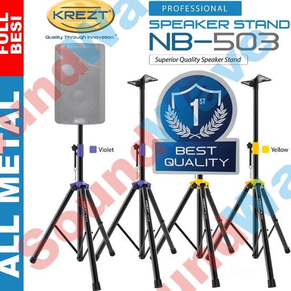 FREE ONGKIR TRIPOD STAND SPEAKER - TRIPOT TIANG SPEKER AKTIF/PASIF