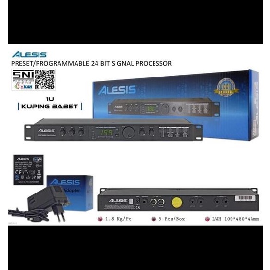 Effect Vocal Alesis MicroVerb 4 ORIGINAL Microverb4 mic4