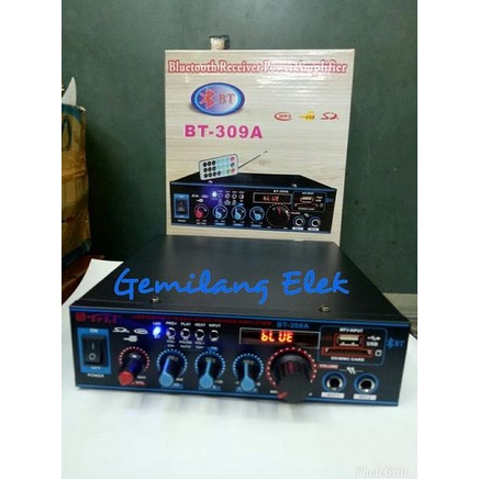 BEBAS ONGKIR Amplifier Karaoke TELI BT-309 A BLUETOOTH