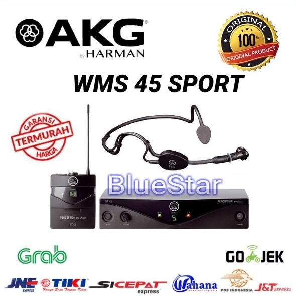 Microphone Mic wireless AKG WMS 45 sport ( headset )