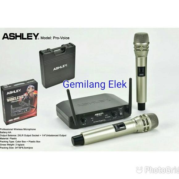 Mic Wireless ASHLEY PRO-VOICE