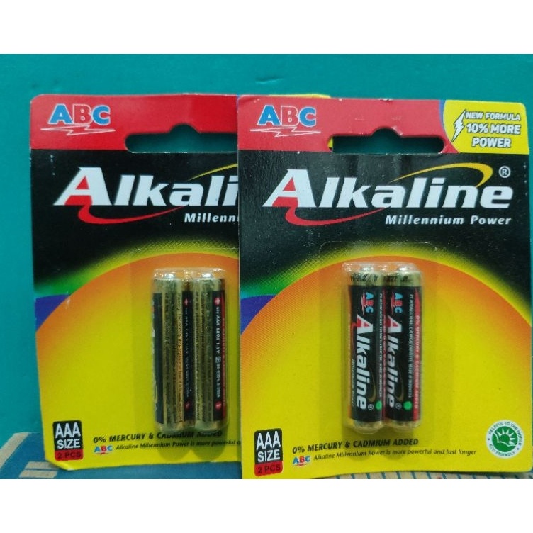 PVPM5752  batrai abc alkaline AAA batrai abc alkaline AAA ORIGINAL