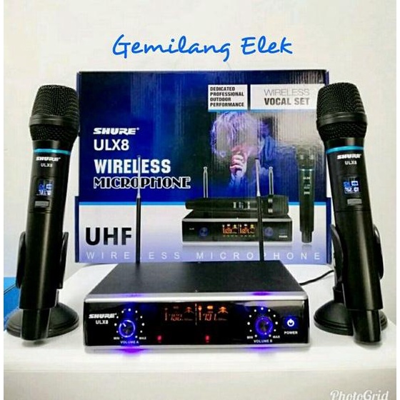 Mic Wireless SHURE ULX8 NEW