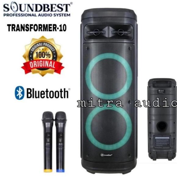 Speaker aktif portabel professional Soundbest transformer 10