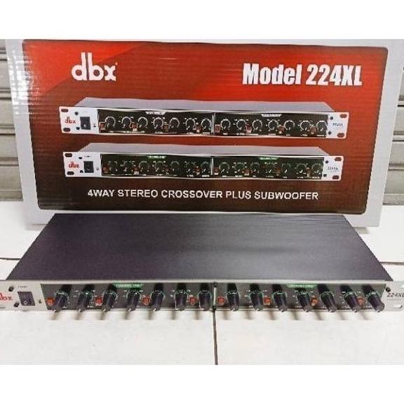 CROSSOVER DBX 224XL DBX 224 XL SUBWOOFER
