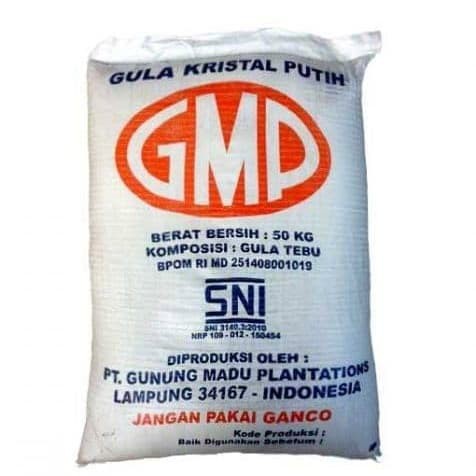 

Gula GMP 50kg Asli