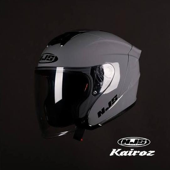helm njs kairoz grey glossy