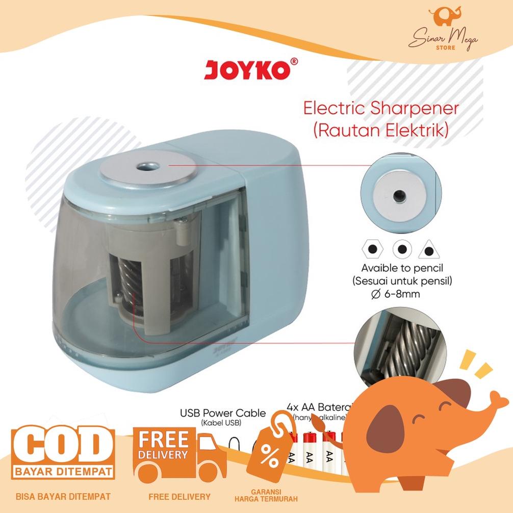 

Joyko Pengserut Serutan Elektrik A-159E / Sharpener Electric Murah Berkualitas