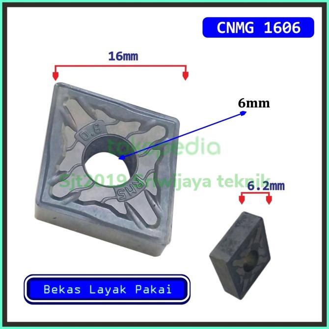 ~~~~~] Insert bubut CNMG 1605 seken.pahat bubut cnmg16 05. CNMG 16 05