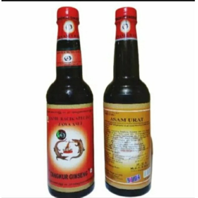 

JAMU TANGKUR GINSENG ASAM URAT [ 2 PCS/BOTOL x 650 ml ] ORIGINAL 100 %