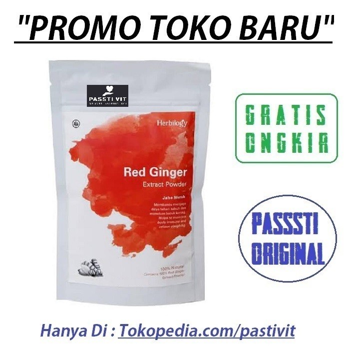 

Herbilogy Red Ginger Batuk Flu Sakit Tenggorokan Herbilogi Jahe Merah