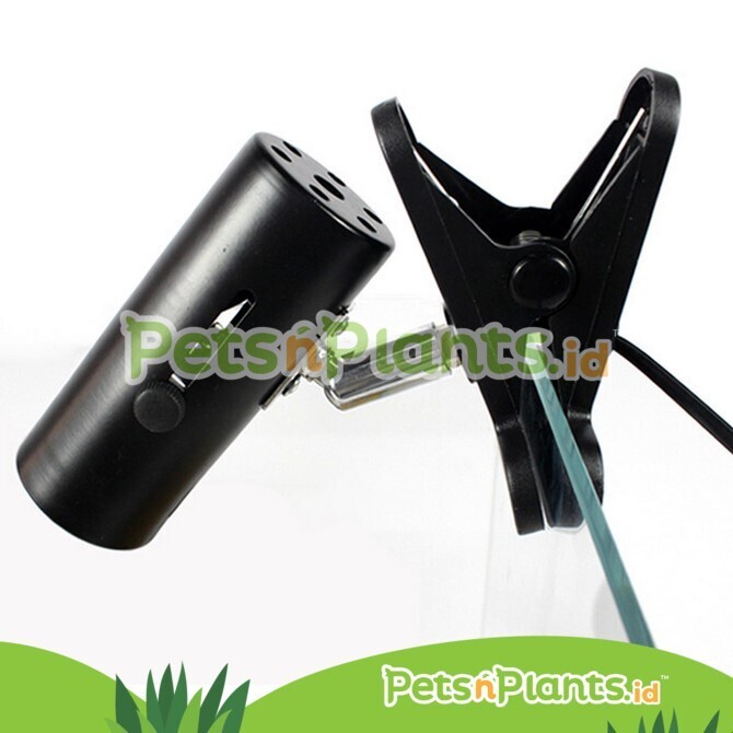 Fitting Keramik Jepit Lampu Penghangat Reptil Kura Kura Pendek - NOMOY