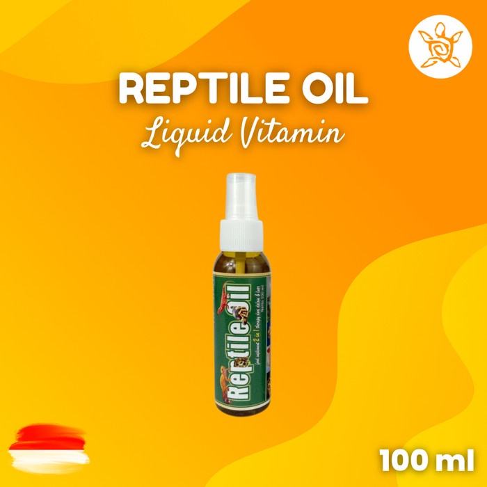 Reptile Oil Supplement Food Supplement 2 In 1 Therapy