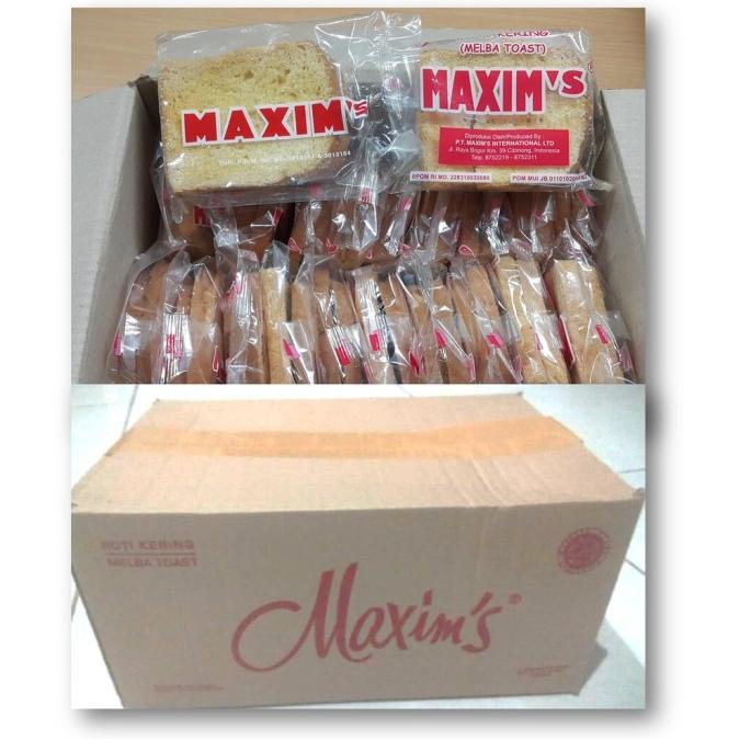 

roti kering maxim melba toast maxim